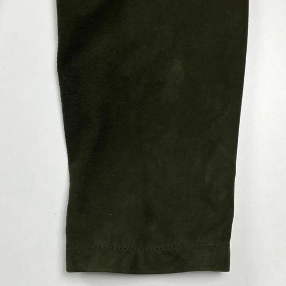 Casaco em Pele com Capuz