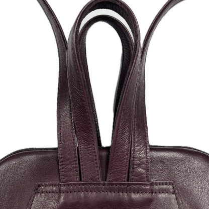 Mochila em pele