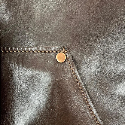 Avental em Pele 100% Genuína