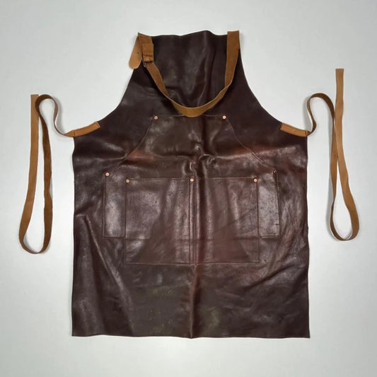 Avental em Pele 100% Genuína