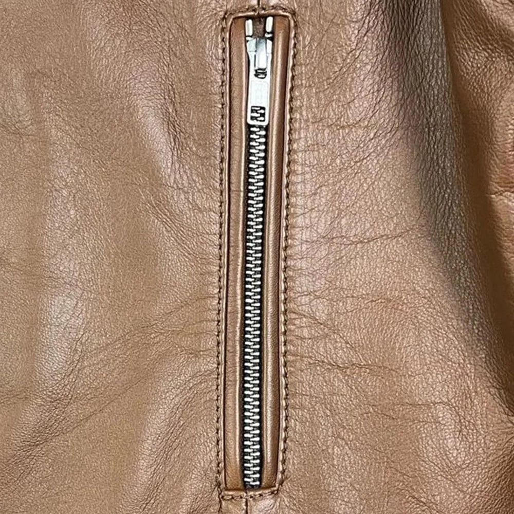 Bronze - Casaco em Pele